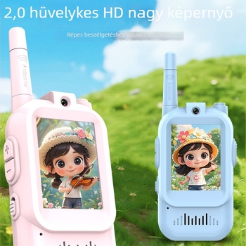 Gyerekeknek szóló videóinterkom játék A3 — 13 csatorna, 5150–5825 MHz tartomány, 300 m hatótávolság, 5 V üzemmód