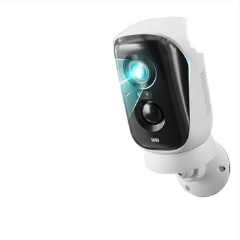 Okos otthoni megfigyelő kamera — 1080p, 2.8mm objektív, éjjellátás, felhőalapú tárhely, távoli vezérlés mobilalkalmazáson keresztül.