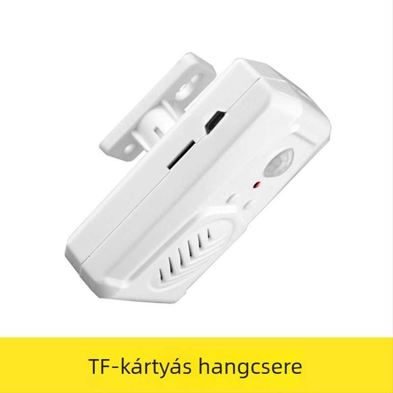 Indukciós kapucsengő MS-M13, IR-szenzor, 5V tápegység, 3 db száraz elem vagy DC5V működés, MP3 dallam, 0,5W fogyasztás