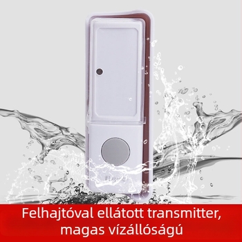 Vezeték nélküli kapucsengő CAR-200 MP3 dallal, DC 6V, beltéri használatra