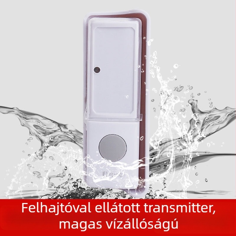 Vezeték nélküli kapucsengő CAR-200 MP3 dallal, DC 6V, beltéri használatra
