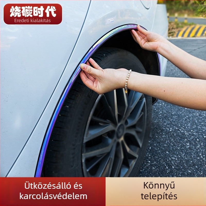 Színes kerékív védőszalag — PVC, Brand Carbon Burning Era, Univerzális típus, Cikkszám Universal Car Wheel Arch