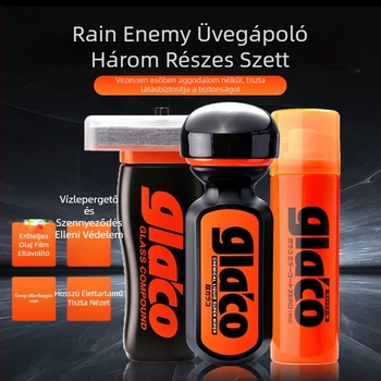 Autóüveghez és visszapillantóhoz való olajfilm eltávolító – Márka: Other; Típus: Üvegolajfilm eltávolító; Fő összetevők: Default item; Szavatosság: Other; Megvalósítási szabványok: Other