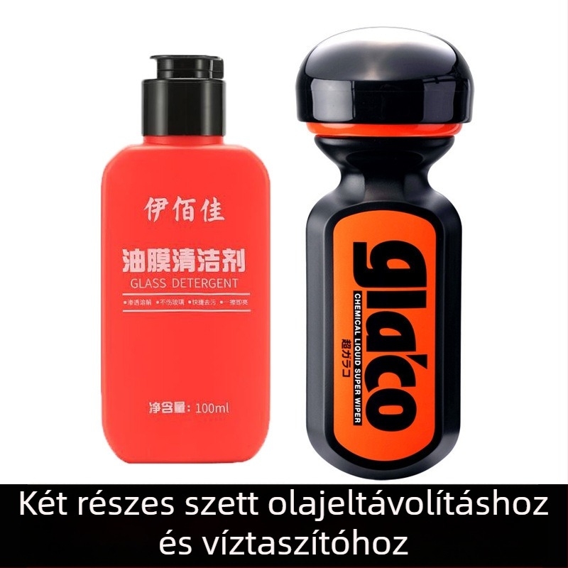 Autóüveghez és visszapillantóhoz való olajfilm eltávolító – Márka: Other; Típus: Üvegolajfilm eltávolító; Fő összetevők: Default item; Szavatosság: Other; Megvalósítási szabványok: Other