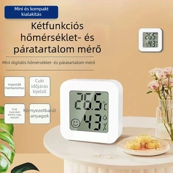 Elektronikus beltéri higrométer és hőmérő, márka Furan, modell Square Digital Thermometer