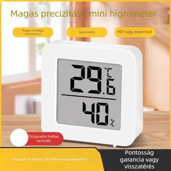 Elektronikus beltéri higrométer és hőmérő, márka Furan, modell Square Digital Thermometer