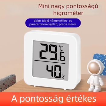 Elektronikus beltéri higrométer és hőmérő, márka Furan, modell Square Digital Thermometer