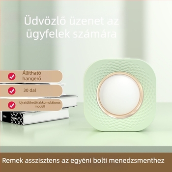 Szenzoros ajtócsengő infravörös lopásvédelmi riasztással és hangutasításokkal bejárathoz, üzlethez vagy otthonhoz