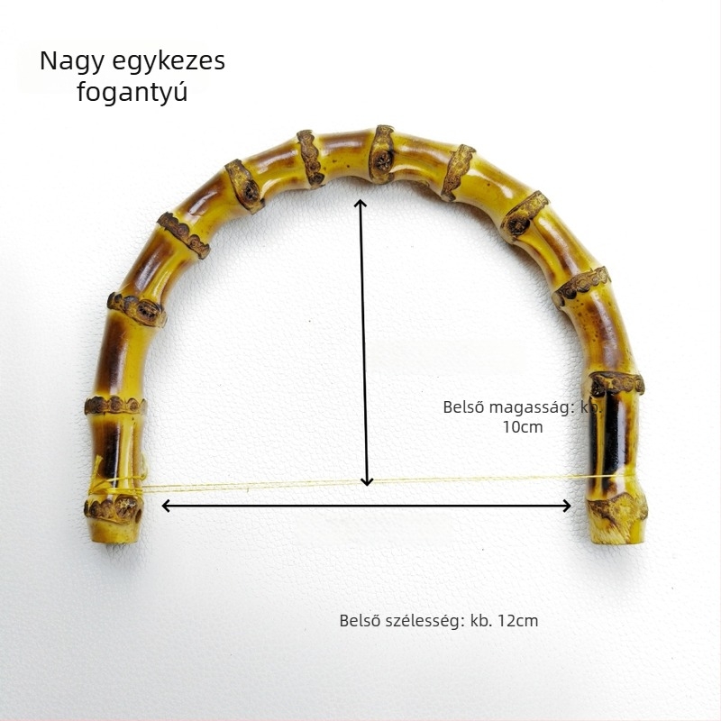 Valizához való bambusz gyökér fogantyú – valódi bambusz fogantyú, természetes bambusz mintázat, ultrakönnyű, tehercsökkentés