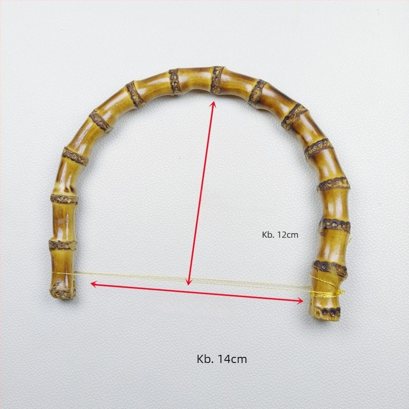 Valizához való bambusz gyökér fogantyú – valódi bambusz fogantyú, természetes bambusz mintázat, ultrakönnyű, tehercsökkentés