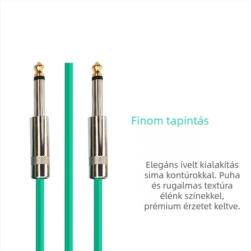 IOLie DP002 zajcsökkentő gitárkábel elektromos gitárhoz és basszusgitárhoz, 3 m, 6 m vagy 10 m.