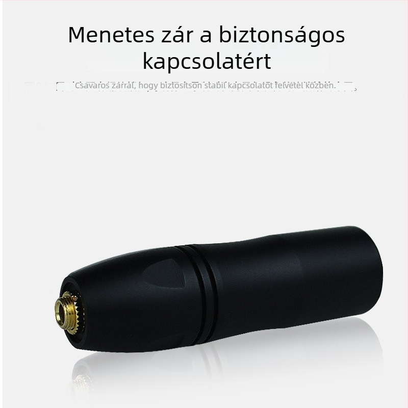 48V phantom tápellátású 3,5 mm-es XLR audio adapter kábel