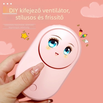Mini USB-s szempilla szárító – kozmetikai eszköz szempilla-hosszabbításhoz, magáncímkés márka, 1 db