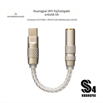HiFi DAC fejhallgató-amp USB-C-től 3,5 mm-es audio kábellel, Kx31988+97220, 31993