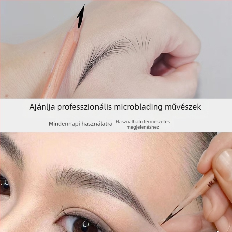 Szemöldök ceruza Mingshi embroidery — vízálló, izzadásálló, nem fakul, nettó tartalom: 10
