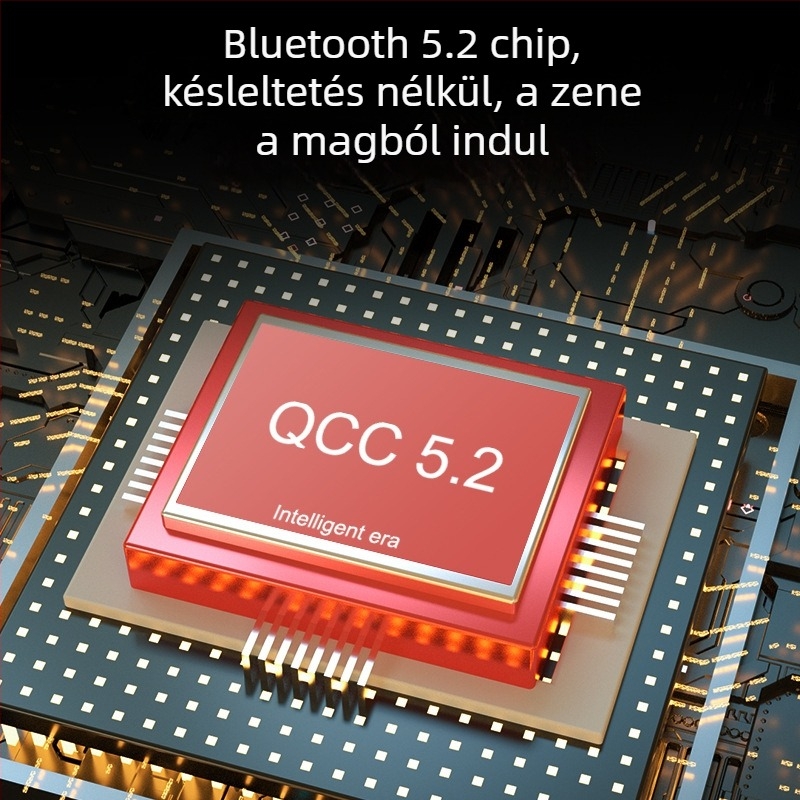 Bluetooth 5.2 audió adapter AUX/optikai szál/koaxiális interfeszekkel, Plug-and-Play, külső tápegységgel, modell D300