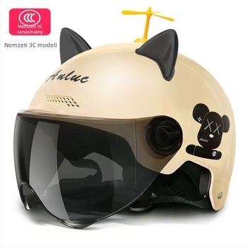 Elektromos járművekhez tervezett sisak, polipropilén PP, fél sisak, univerzális, nyár, utazás (Polipropilén PP; fél sisak; univerzális; nyár; TCO99)