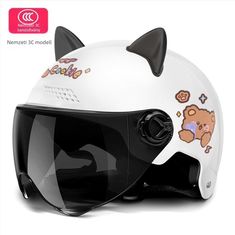 Elektromos járművekhez tervezett sisak, polipropilén PP, fél sisak, univerzális, nyár, utazás (Polipropilén PP; fél sisak; univerzális; nyár; TCO99)