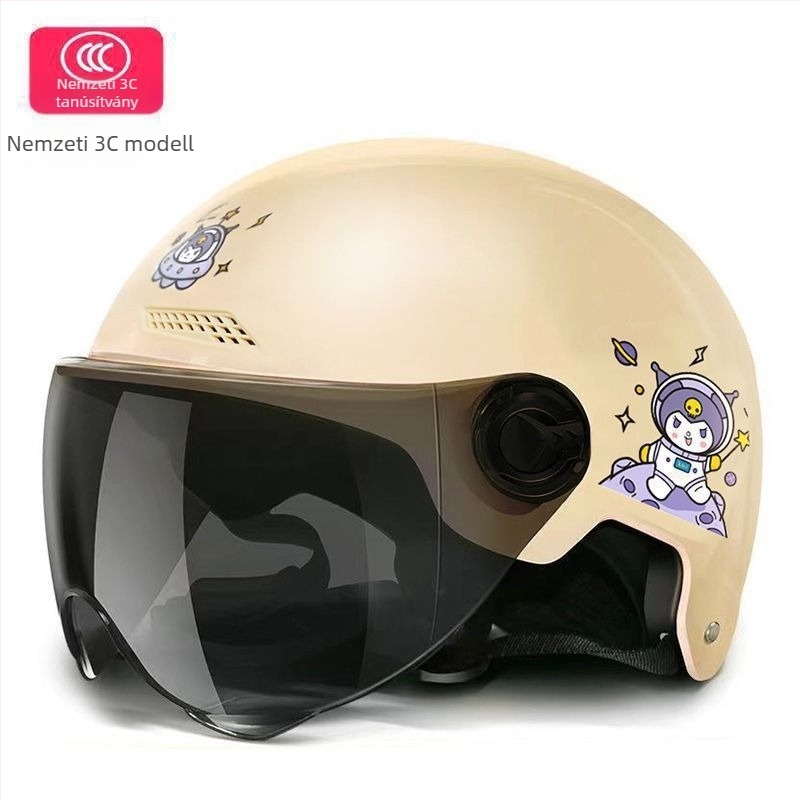 Elektromos járművekhez tervezett sisak, polipropilén PP, fél sisak, univerzális, nyár, utazás (Polipropilén PP; fél sisak; univerzális; nyár; TCO99)