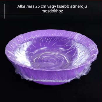 Egyszer használatos arcápolási mosdózacskó megerősített elasztikus szájjal a tisztításhoz