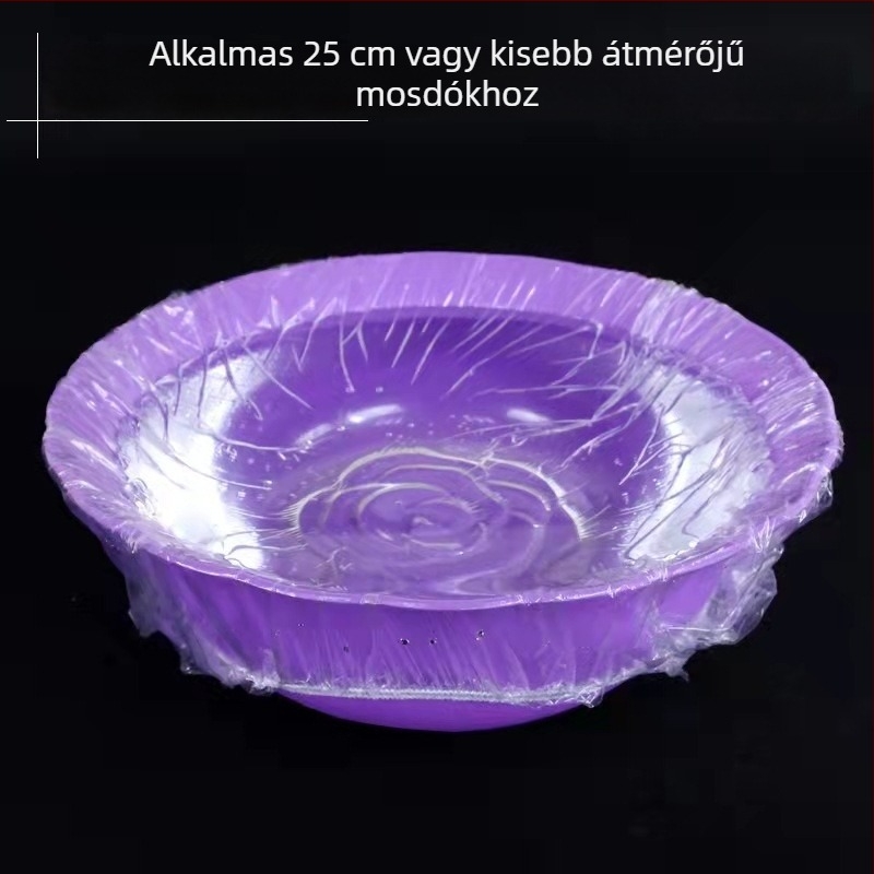 Egyszer használatos arcápolási mosdózacskó megerősített elasztikus szájjal a tisztításhoz