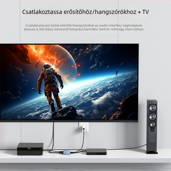 HDMI 2.0 audió kivonó MT-HA22, 4K, HDCP-támogatás, optikai hangkimenet, dekóder Xboxhoz