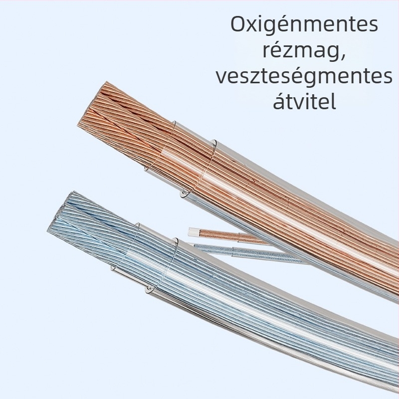 Oxigénmentes réz audio kábel, 200-magos, 300-magos, 400-magos vagy 800-magos, hangszóró összekötő kábel, kiváló hangminőség