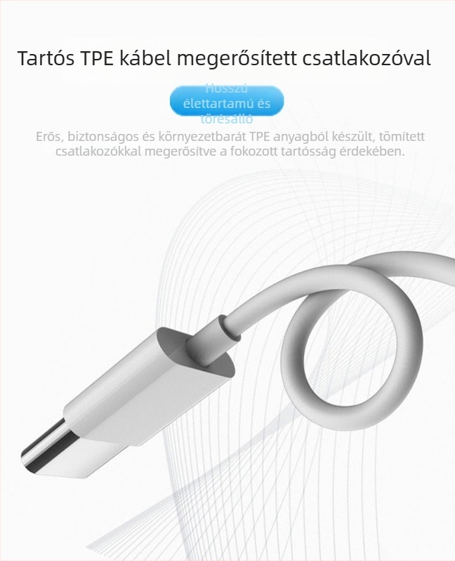 3,5 mm-es fülhallgató-átalakító Type-C-re Huawei és Xiaomi telefonokra