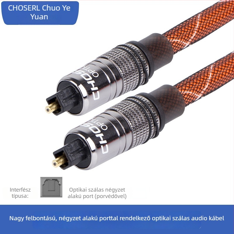 Choseal Akihabara optikai szálas audiókábel QS1102 erősítőhöz