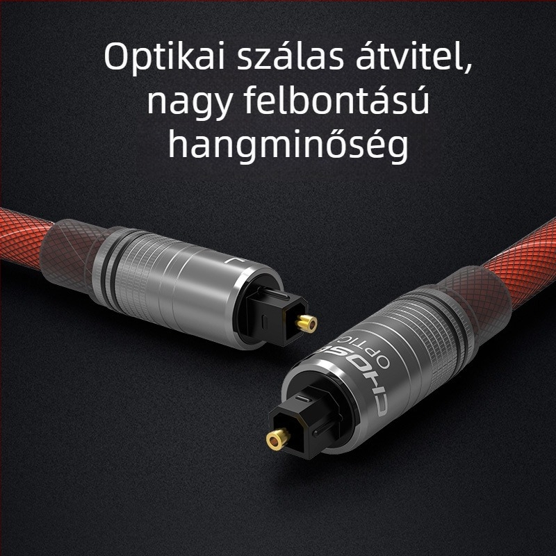 Choseal Akihabara optikai szálas audiókábel QS1102 erősítőhöz