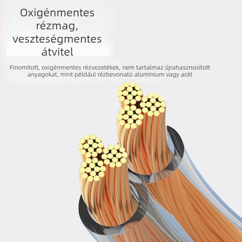 RVH oxigénmentes réz audiokábel, 300/400/500 sorozat, arany- és ezüst hangszóró kábel színpadi használatra és erősítőhöz