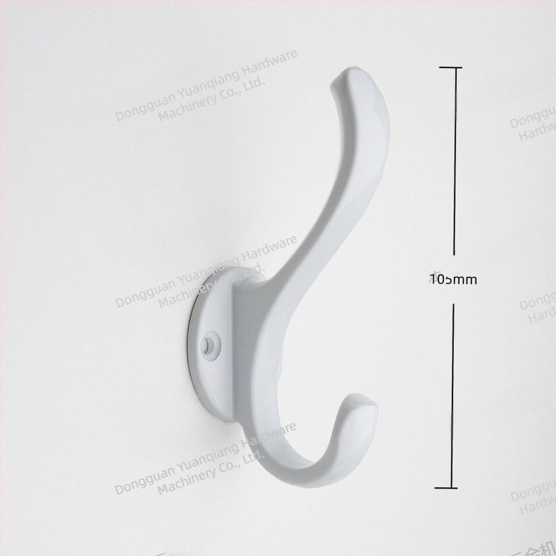 Falra szerelhető kabátakasztó alumíniumötvözetből, lyukkal – HK027, könnyű luxus stílus