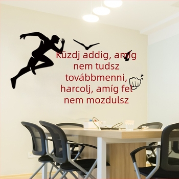 Osztálytermi falimatrica, PVC anyag, vízálló, rajzfilm mintával, 1 db, dekoratív