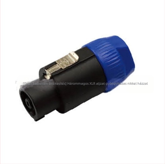 3-pin XLR női csatlakozó gyöngyház-nikkel házzal audiohoz