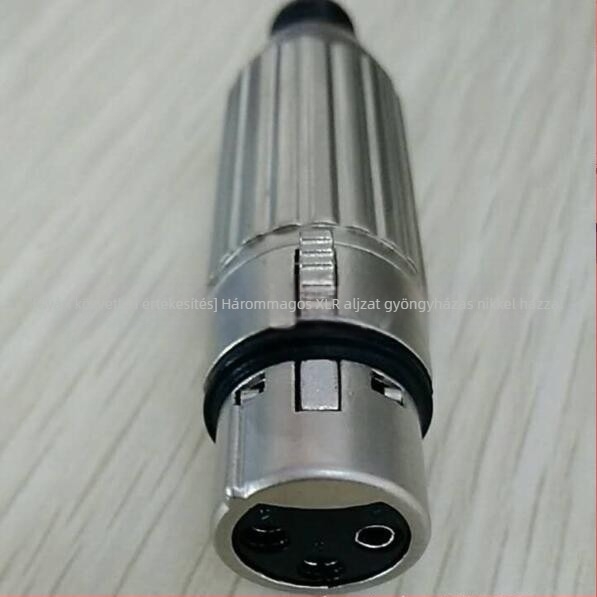 3-pin XLR női csatlakozó gyöngyház-nikkel házzal audiohoz