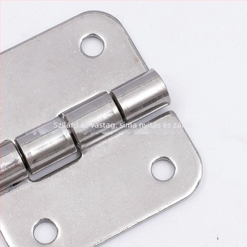 304 rozsdamentes acél ajtópántok, Linda Hardware, polírozott felület, modern minimalista stílus