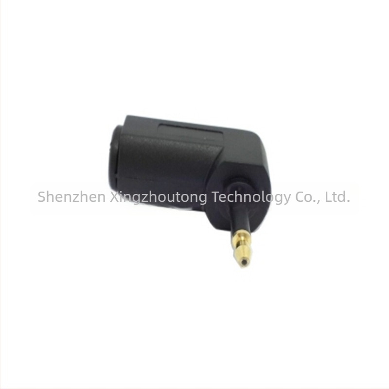 Xingzhaotong 90°-os optikai szálas adapter hanggal – mini, négyszögből kerekre, PVC mag, optikai szál