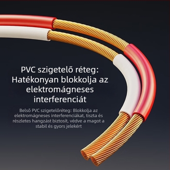 Országos szabványú beltéri és kültéri professzionális árnyékolt audió kábel színpadi hangszórókhoz EVJV2, 2-vezetékes és 4-vezetékes