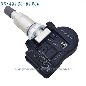 ANDEREY 43130-61M00 / 43139-61M00 Suzuki TPMS gumiabroncsnyomás-szenzorhoz — Mérési tartomány: 900; Pontosság: Standard; Alkalmazási terület: Autó; Tömeg: 38 g