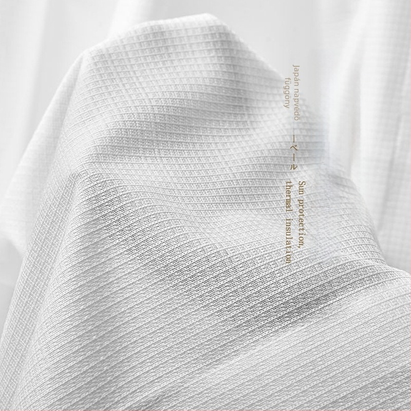 Jacquard poliészter függönyök, fényáteresztők, de nem átlátszóak, nappalira, hálószobára, erkélyre és étterembe