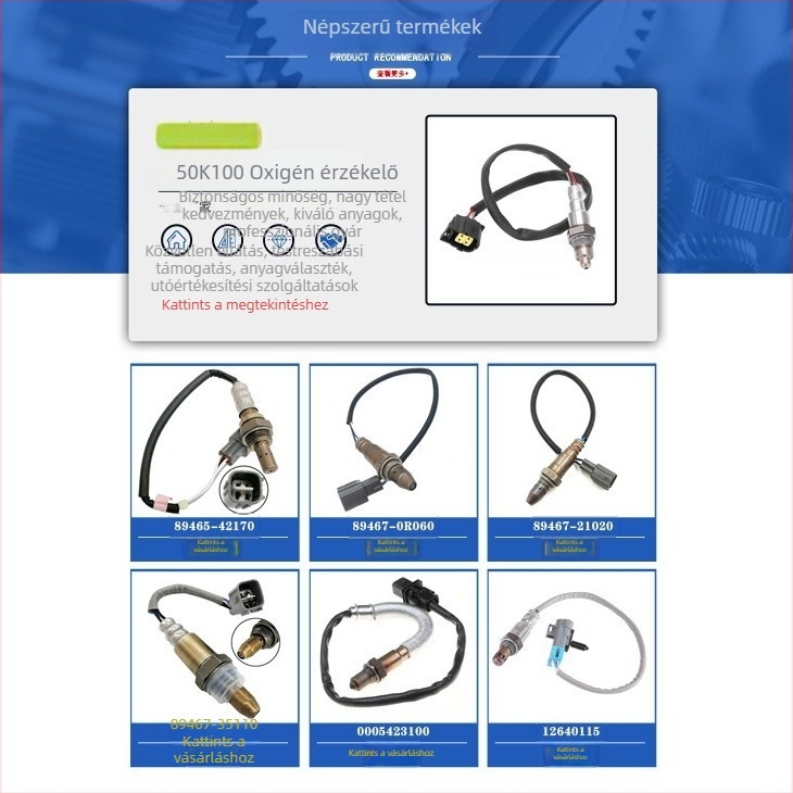 Hűtőfolyadék hőmérséklet-szenzor 96177604 Fiat, Chevrolet és GM számára