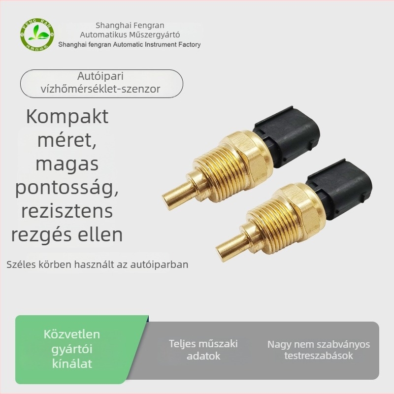 Weilian TC10 autóhőmérséklet-szenzor a váltóvíz és olaj hőmérsékletéhez, NTC-termisztor, sorozat TC10, szerelés anyás csatlakozással