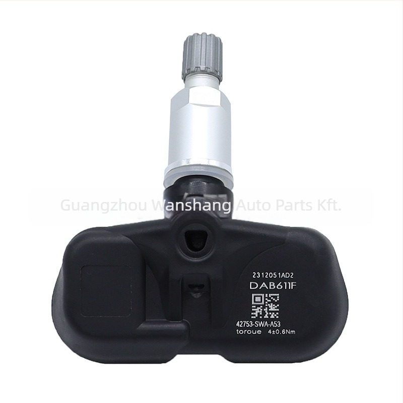 TPMS nyomásérzékelő, modell 42753-SWA-A53, kompatibil Honda CR-V és Accord, mérési tartomány 900, pontosság 0.1, tömeg 40 g