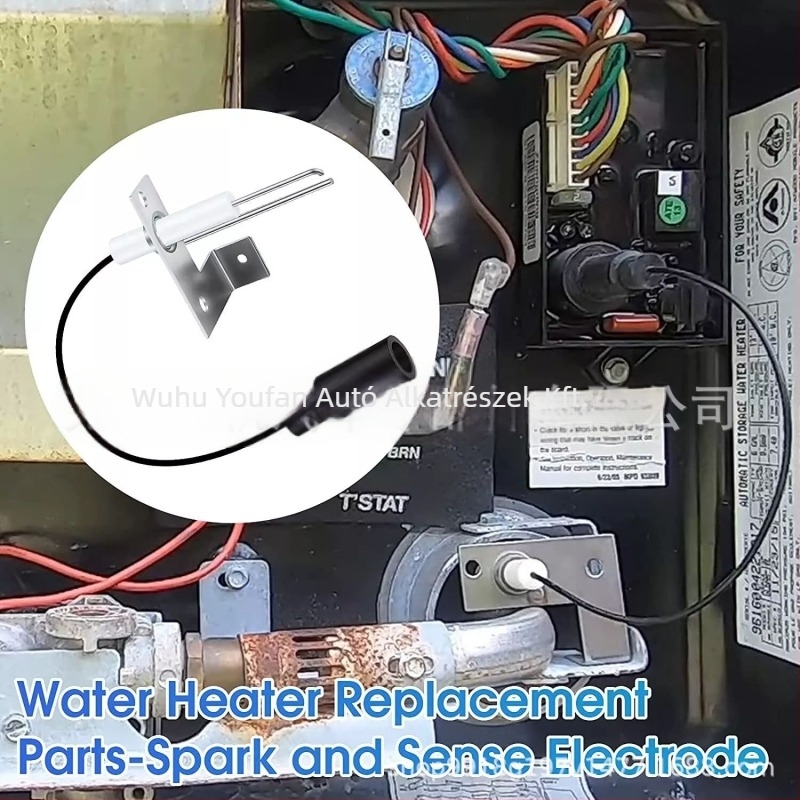 RV vízmelegítő szikraszenzor készlet 91447 93866 93868 – hőkioldó, rézvezeték és hab