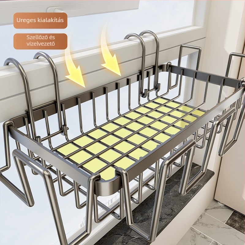 Guangkai szénacél szárítókosár, egyrétegű, modern minimalist stílus