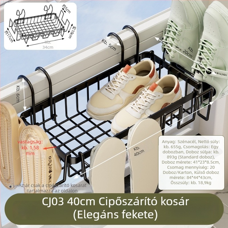 Guangkai szénacél szárítókosár, egyrétegű, modern minimalist stílus