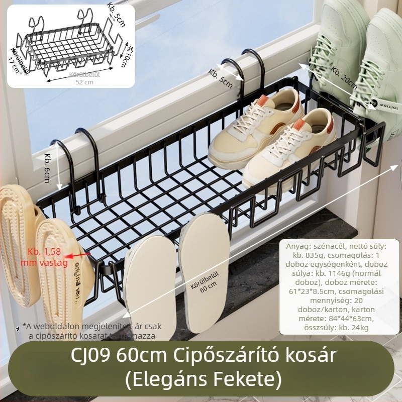 Guangkai szénacél szárítókosár, egyrétegű, modern minimalist stílus