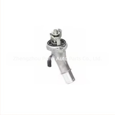 Hűtőközeg termosztát-ház szenzorral, kompatibilis Hyundai/Kia, modell 25500-2E080 (25500-2E080QQK), anyag: kompozit anyagok