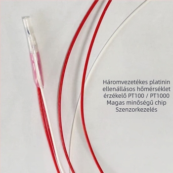 PT100/PT1000 hőmérséklet-érzékelő, műanyag tömítéssel, Plug-in telepítés, motorokhoz, autóelektronika