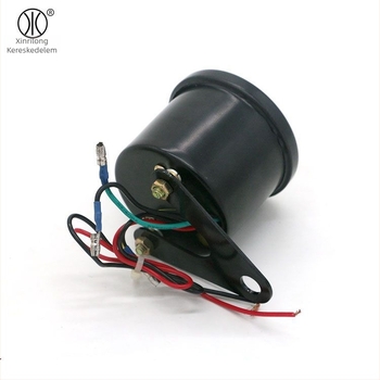 Motorkerékpár elektronikus tachométer LED háttérvilágítással, HP-YB011, 12V, univerzális módosított motorkerékpárokhoz